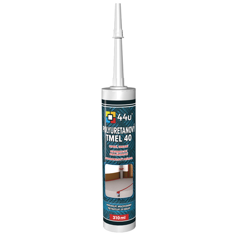 44u Polyuretanový tmel 40 310 ml černý