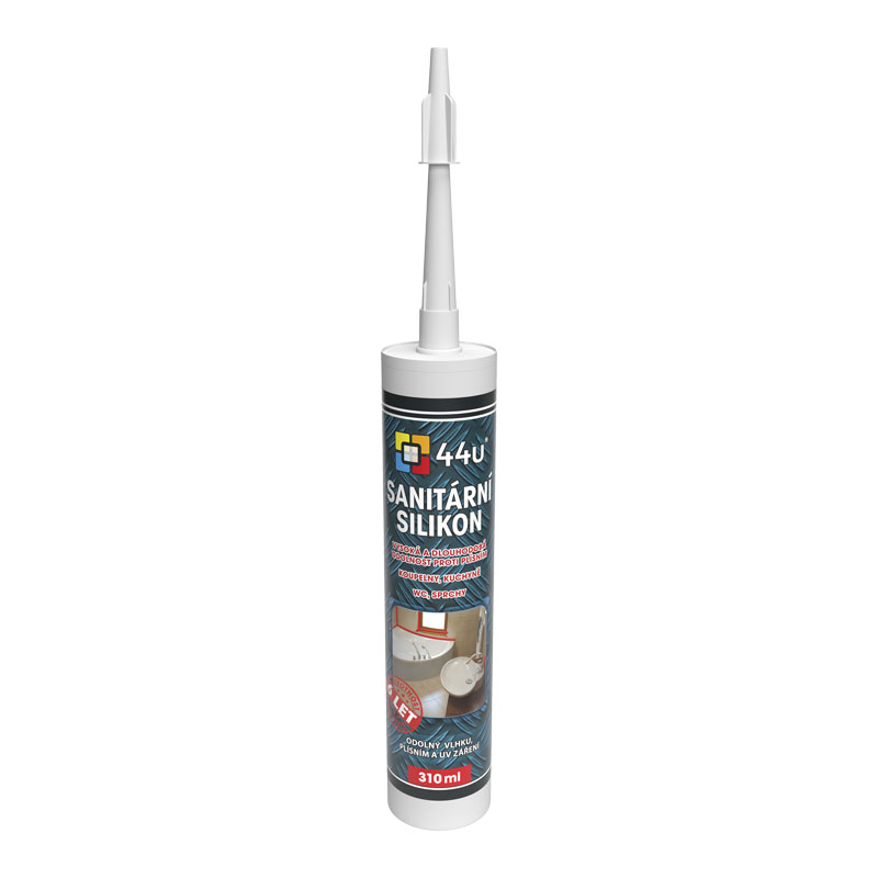 44u Sanitární silikon PROFI 310 ml silver gray